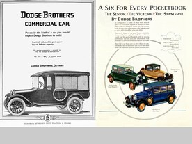 Dodge Brothers - inzerce ze 20. let