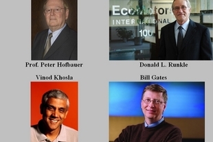 Osobnosti podporující projekt EcoMotors 