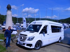 Enjoy Sprinter Bus Akva1 - křest před první plavbou