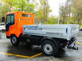 Enviel, komunální vozidlo s elektrickým pohonem