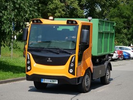 Komunální elektromobil Enviel 