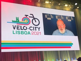 Frans Timmermans na Velo-city 2021