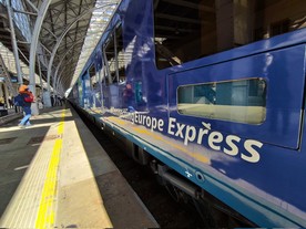 Connecting Europe Express  v Praze