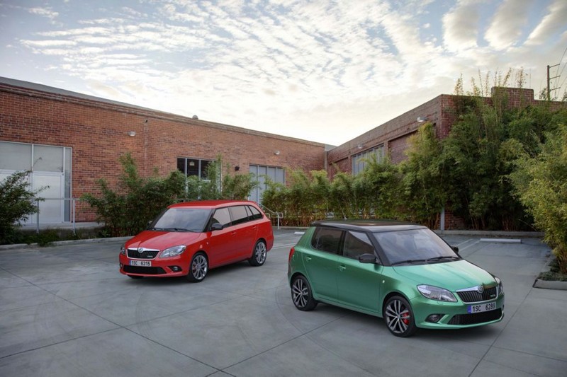 Škoda představila modely Fabia RS a Fabia Combi RS