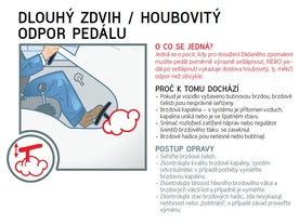 Poruchy brzd