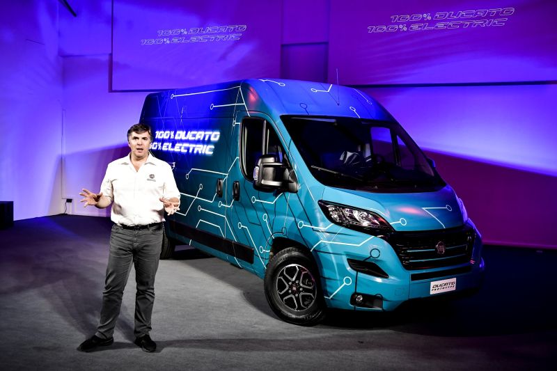 Ducato Electric-první elektrický model značky Fiat Professional