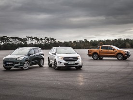 Ford Kuga, Ford Edge a Ford Ranger