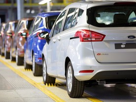 Výroba Fordu B-MAX v Craiově