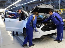 Výroba Fordu EcoSport v Craiově
