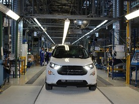 Výroba Fordu EcoSport v Craiově