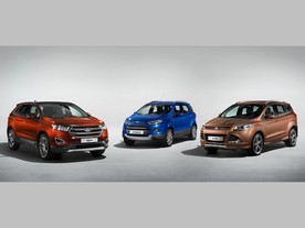 Ford Edge, EcoSport a Kuga