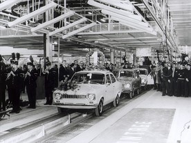 Ford Escort 1970 - zahájení výroby v Saarlouis