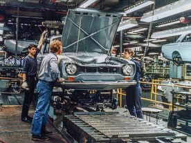 Ford Escort - výroba v Halewoodu, 1968