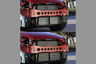 Ford Focus - uzavíratelná mřížka chladiče