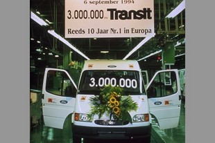 Fordy Transit - 3. milion v roce 1993