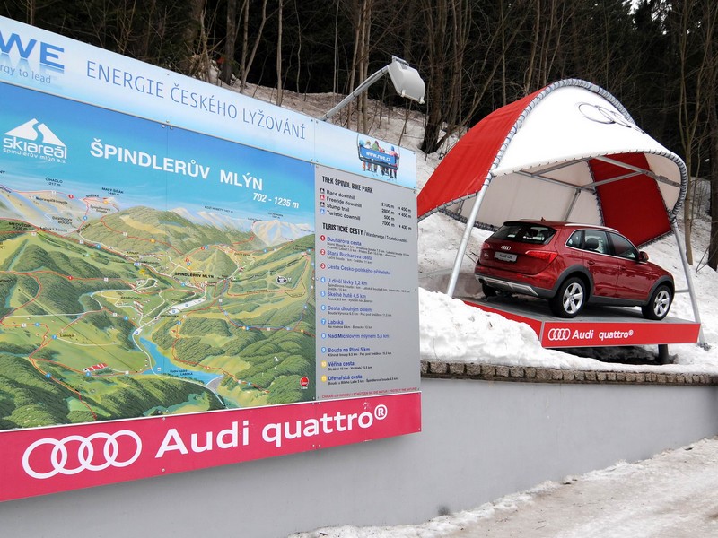 Audi je ve Špindlu doma 