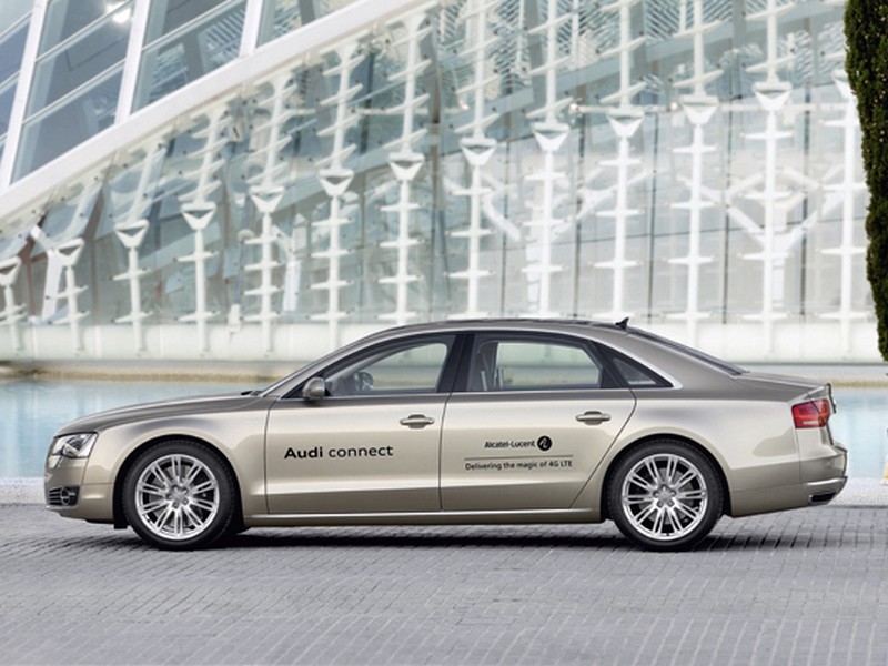 Audi A8 s připojením k internetu