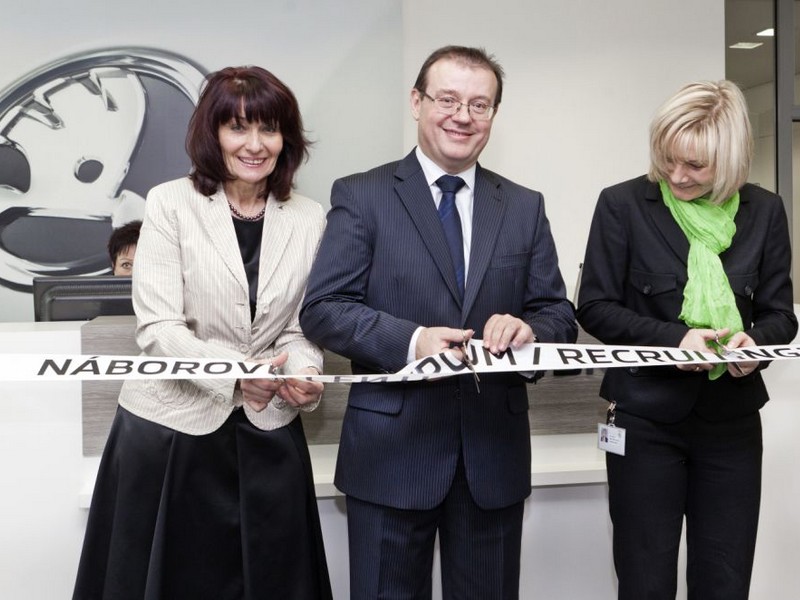Škoda otevírá nové náborové centrum