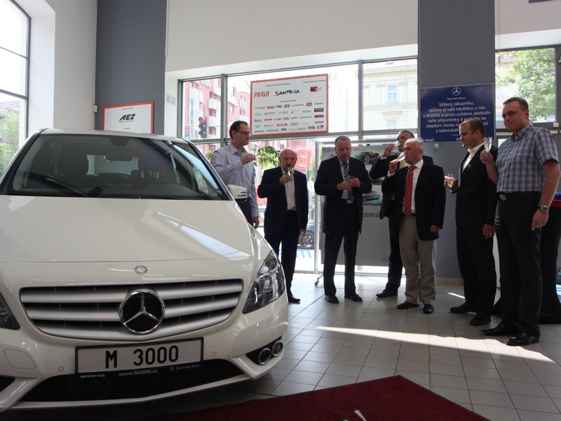Mercedes-Benz třídy B pro výherce
