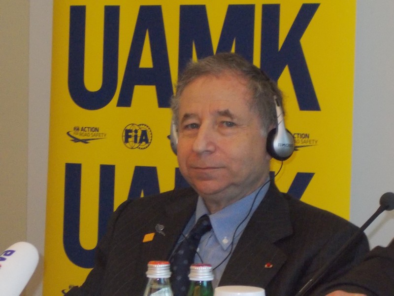 Prezident FIA Jean Todt vystoupil v Praze