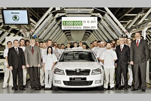 autoweek.cz - Vyrobena 1,5 miliontá Octavia II