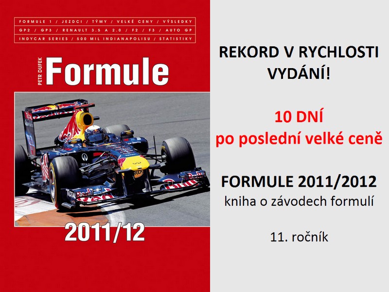 Formule 2011/2012 - ideální vánoční dárek