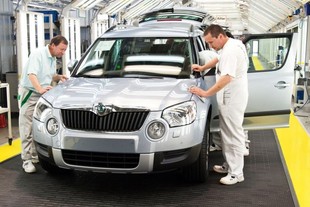 autoweek.cz - Vyrobeno 100 000 vozů Škoda Yeti 