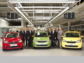 autoweek.cz - V Bratislavě začala výroba vozu Škoda Citigo