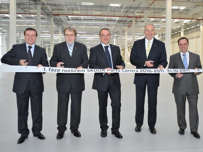 Škoda Originální díly jdou z Mladé Boleslavi do celého světa
