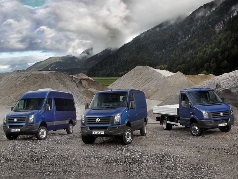 Nový Volkswagen Crafter 4Motion
