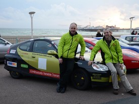 Oaktec Honda Insight Rally Car