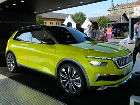 Future Port Prague 2018: Škoda Vision X lákal na projekty Škoda DigiLabu