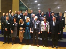 Pracovní skupina GEAR 2030 s eurokomisařkou Elżbietou Bieńkowskou