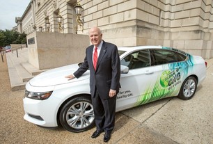 Dan Akerson a 2015 Chevrolet Impala BiFuel 