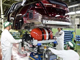 Honda FCX Clarity - výroba