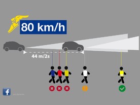 Brzdná dráha z 580 km/h