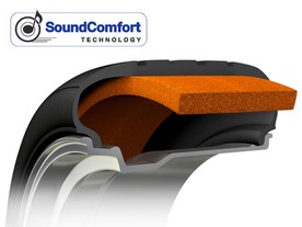 Goodyear s technologií SoundComfort