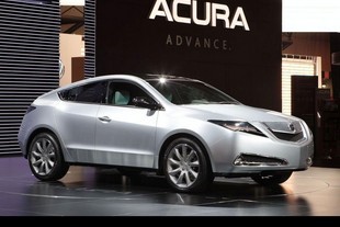 Koncept Acura ZDX v New Yorku