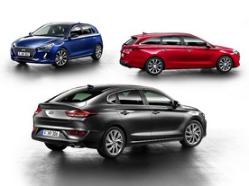 Hyundai i30 - pětidveřový hatchback, Kombi a Fastback