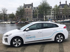 Hyundai Ioniq Electric - Car sharing amsterdam