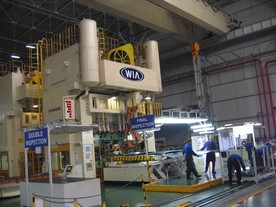 Výroba v továrně HAOS