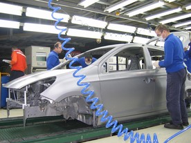 Výroba v továrně HAOS