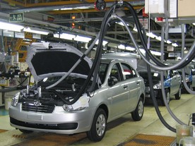 Výroba v továrně HAOS