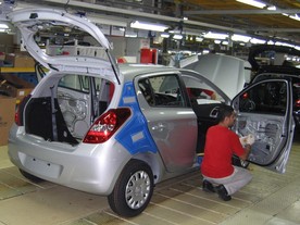 Výroba v továrně HAOS