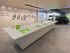 Hyundai Rockar v hypermarketu Bluewater