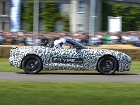 Jaguar F-Type v Goodwoodu