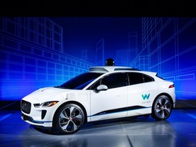 Jaguar I-Pace s autonomním řízením Waymo 