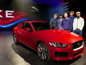 Jaguar XE Arrival London 2014