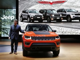 Jeep Compass a šéf značky Jeep Miachael Manley