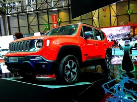 Jeep Renegade PHEV v Ženevě
